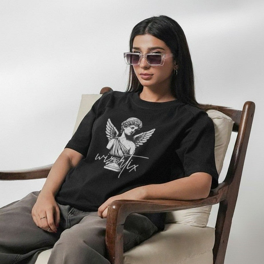 WINGS WITHIN 🪽 wizartix Tshirt | Oversized Tshirt