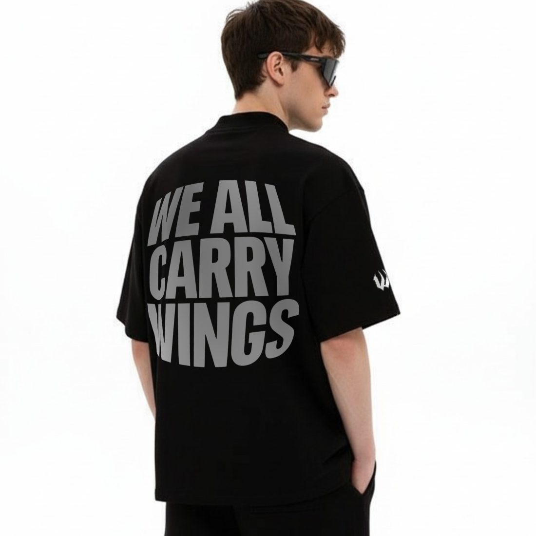 WINGS WITHIN 🪽 wizartix Tshirt | Oversized Tshirt