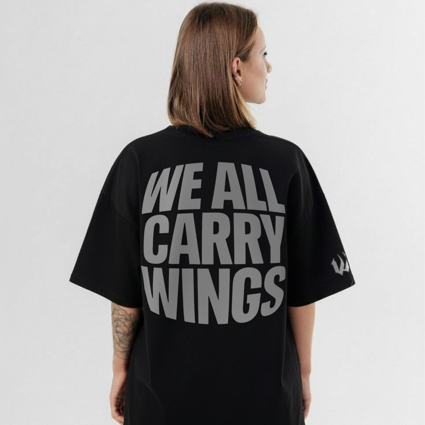 WINGS WITHIN 🪽 wizartix Tshirt | Oversized Tshirt